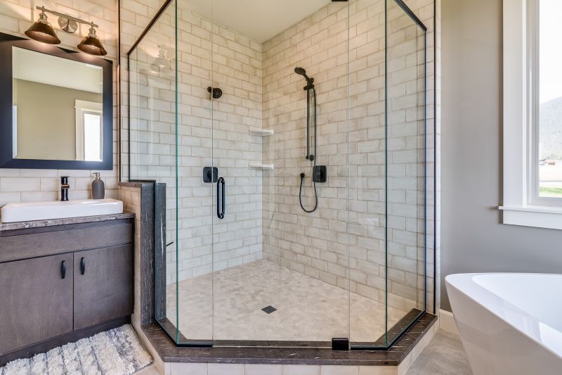 Tile Work in Shower Area